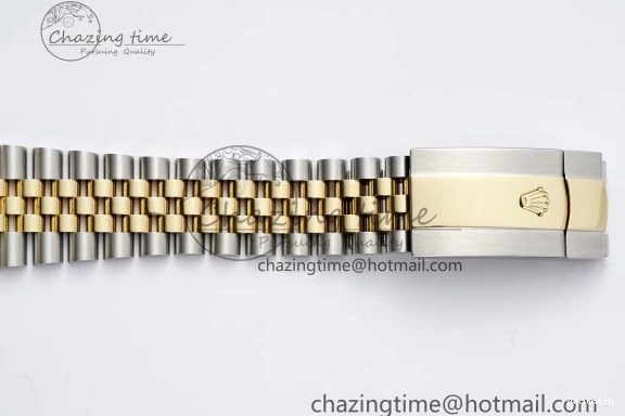 SS Jubilee on SS Best Noob Skydweller Dial White YG Edition A23J Bracelet YG 1230